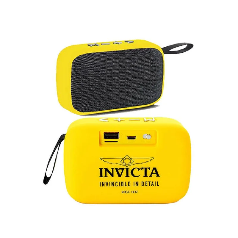 Watches for special occasions   Invicta 31494 Portable Bluetooth Wireless Speaker, Yellow