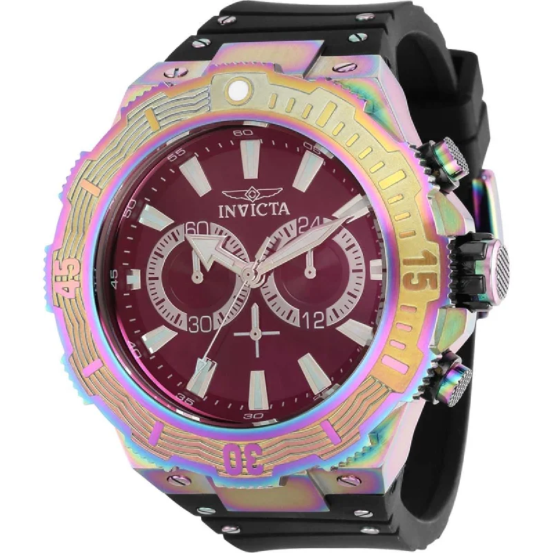 watches with custom engravings for gifts Invicta Men's Watch - Akula Quartz Chrono Black Dial Silicone Rubber Strap | 36310 watches with custom engravings for gifts Invicta Men's Watch - Akula Quartz Chrono Black Dial Silicone Rubber Strap | 36310