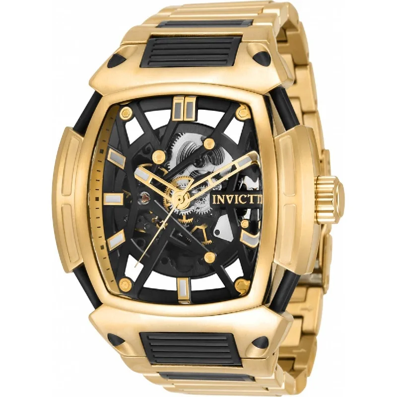 watches with custom engravings for gifts Invicta Men's Automatic Watch - S1 Rally Diablo Skeleton Dial Two Tone Steel | 34633 watches with custom engravings for gifts Invicta Men's Automatic Watch - S1 Rally Diablo Skeleton Dial Two Tone Steel | 34633
