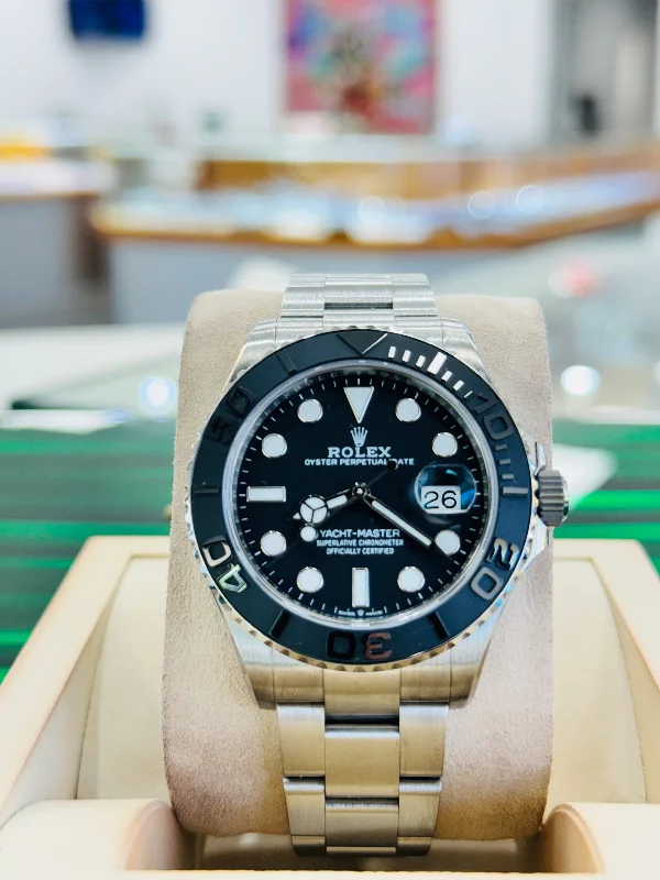 best luxury watches for men   Rolex Yacht-Master 42 Titanium  226627 Unworn Box and Papers 2024