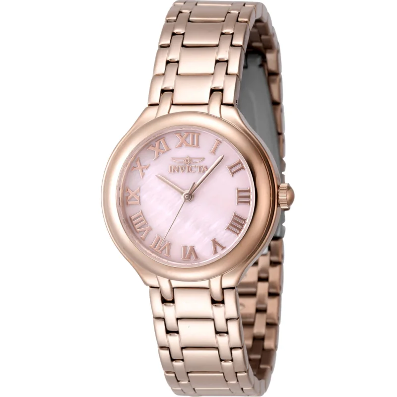 Formal watches for evening events Invicta Women's Watch - Wildflower Quartz Pink Mother of Pearl Dial Bracelet | 48232 Formal watches for evening events Invicta Women's Watch - Wildflower Quartz Pink Mother of Pearl Dial Bracelet | 48232
