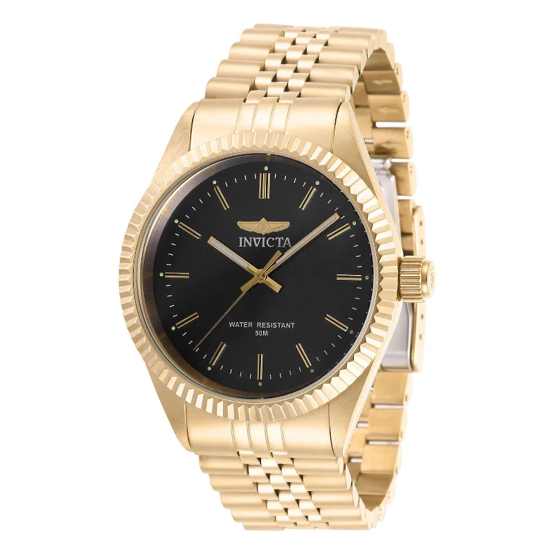 Watches for special occasions Invicta 29383 Men's Specialty Yellow Gold Bracelet Quartz Watch Watches for special occasions Invicta 29383 Men's Specialty Yellow Gold Bracelet Quartz Watch