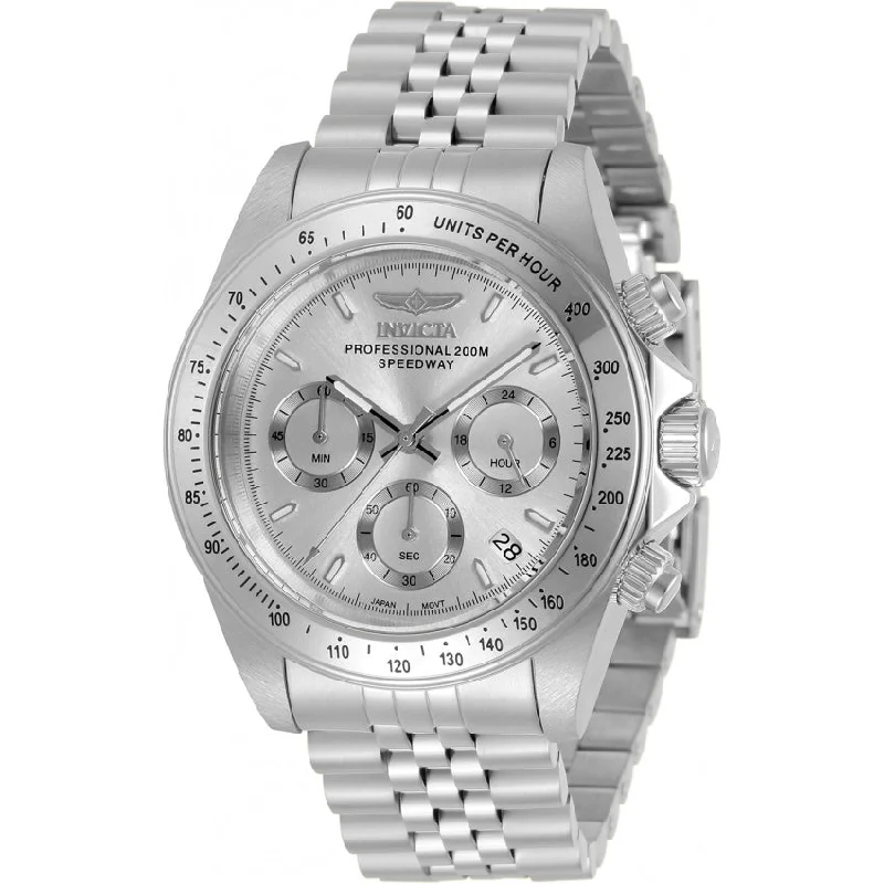 Watches with leather straps and quick release clasps Invicta Men's 30988 Speedway Stainless Steel Watch Watches with leather straps and quick release clasps Invicta Men's 30988 Speedway Stainless Steel Watch