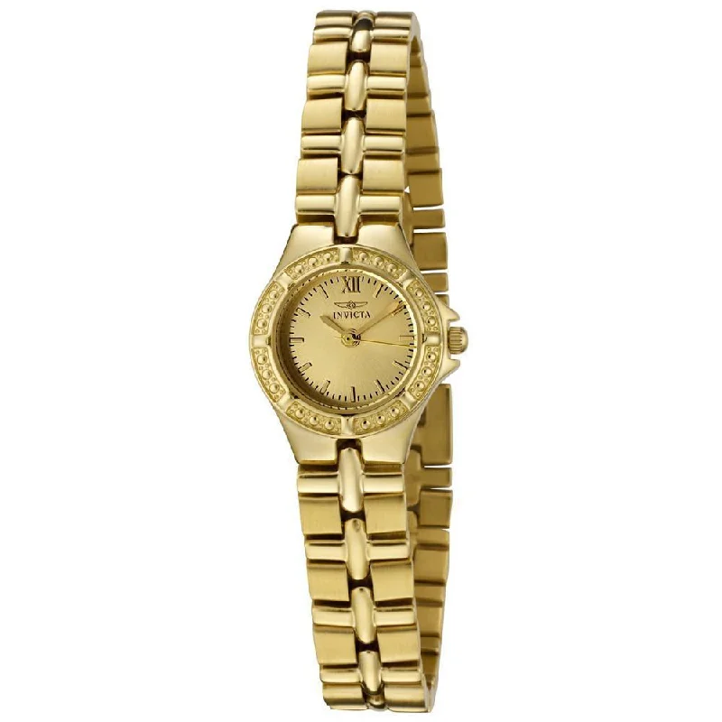 best luxury watches for men Invicta 0137 Women's Wildflower Gold Tone Dial Yellow Gold Plated Steel Bracelet Watch best luxury watches for men Invicta 0137 Women's Wildflower Gold Tone Dial Yellow Gold Plated Steel Bracelet Watch