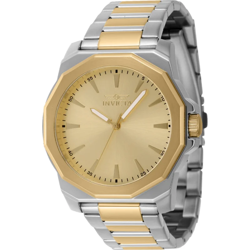 stylish watches for everyday wear Invicta Men's Watch - Speedway Quartz Gold Tone Dial Two Tone Steel Bracelet | 46835 stylish watches for everyday wear Invicta Men's Watch - Speedway Quartz Gold Tone Dial Two Tone Steel Bracelet | 46835
