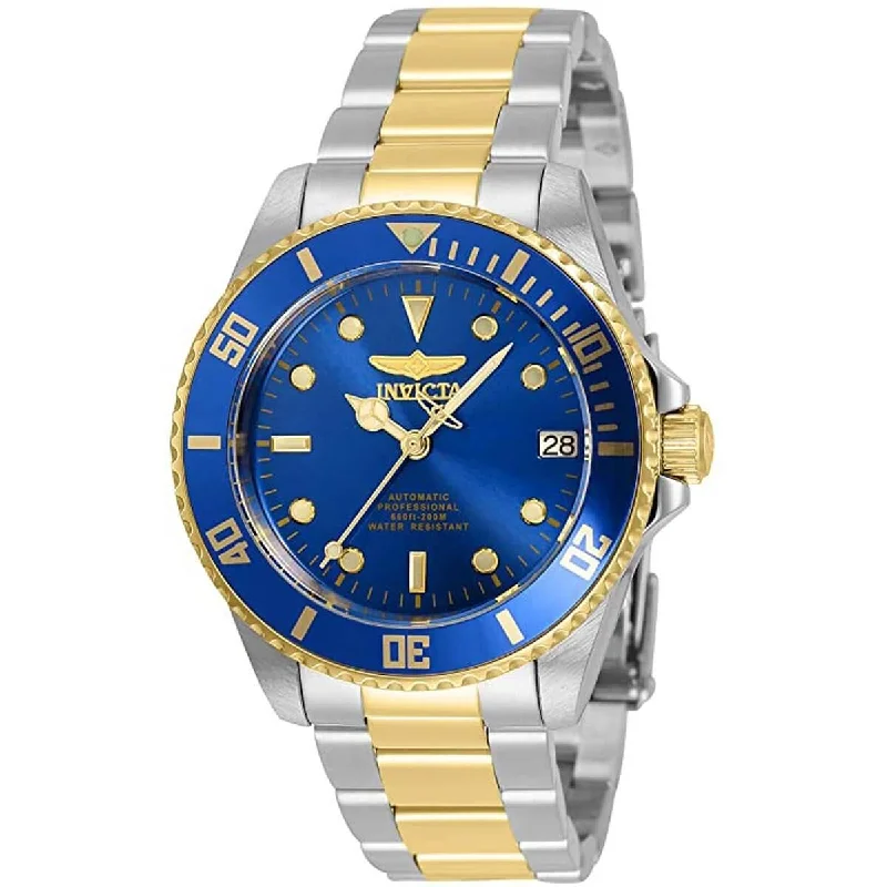 stylish watches for casual wear Invicta Women's Automatic Watch - Pro Diver Blue Rotating Bezel TT Bracelet | 35849 stylish watches for casual wear Invicta Women's Automatic Watch - Pro Diver Blue Rotating Bezel TT Bracelet | 35849