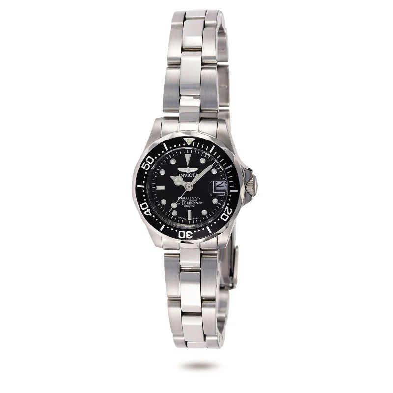 Luxury brand automatic watches for men Invicta 8939 Women's Stainless Steel Bracelet Quartz Pro Diver Black Dial Date Watch Luxury brand automatic watches for men Invicta 8939 Women's Stainless Steel Bracelet Quartz Pro Diver Black Dial Date Watch