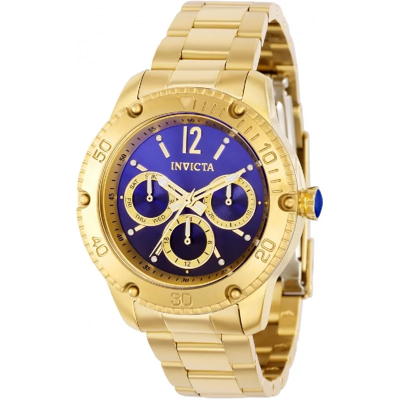 stylish watches for everyday wear Invicta Women's Quartz Watch - Angel Blue and Gold Tone Dial Steel Bracelet | 36726 stylish watches for everyday wear Invicta Women's Quartz Watch - Angel Blue and Gold Tone Dial Steel Bracelet | 36726