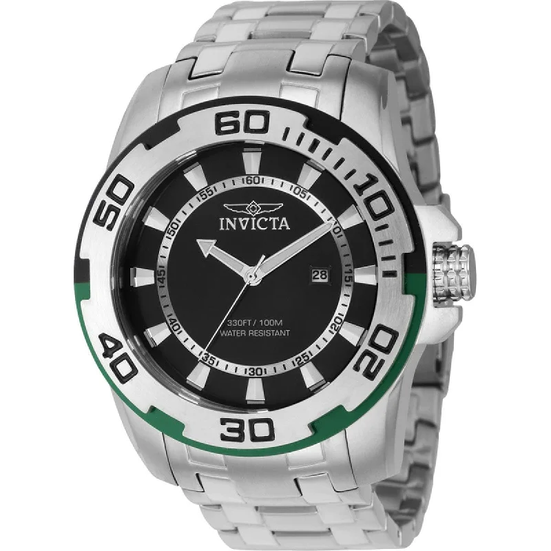 Watches with classic style for timeless appeal Invicta Men's Watch - Pro Diver Quartz Date Display Stainless Steel Bracelet | 39116 Watches with classic style for timeless appeal Invicta Men's Watch - Pro Diver Quartz Date Display Stainless Steel Bracelet | 39116