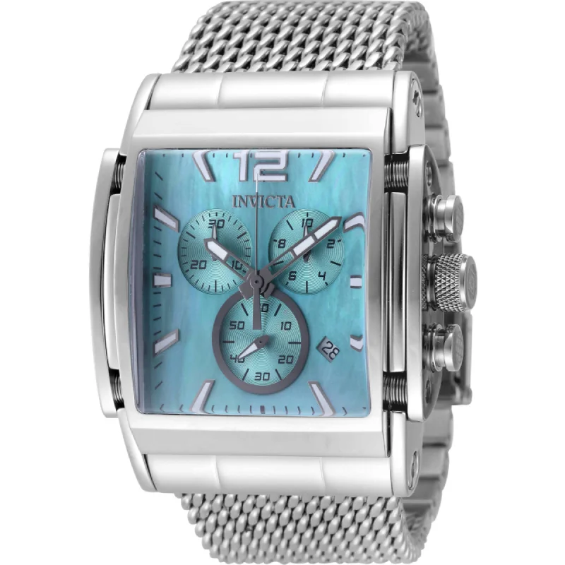 Watches for special occasions Invicta Men's Watch - Speedway Chronograph Blue Mop Dial Silver Steel Bracelet | 48207 Watches for special occasions Invicta Men's Watch - Speedway Chronograph Blue Mop Dial Silver Steel Bracelet | 48207