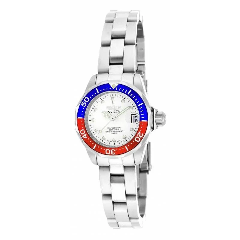 Vintage style quartz watches   Invicta Women's 17033 Pro Diver Stainless Steel Watch