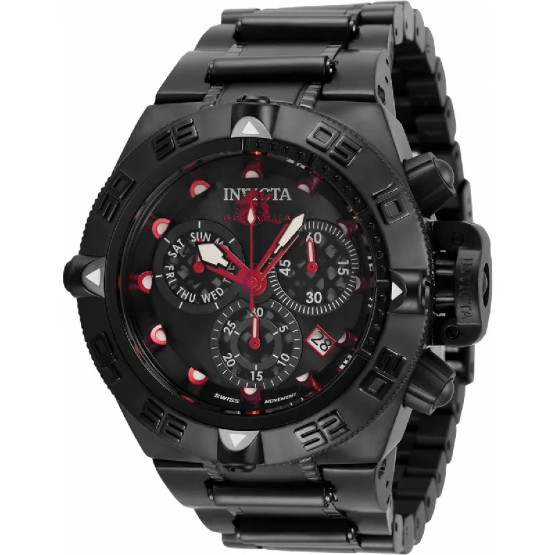 Watches with a classic look Invicta Men's Chronograph Watch - Subaqua Noma IV Black Dial Steel Bracelet | 34303 Watches with a classic look Invicta Men's Chronograph Watch - Subaqua Noma IV Black Dial Steel Bracelet | 34303