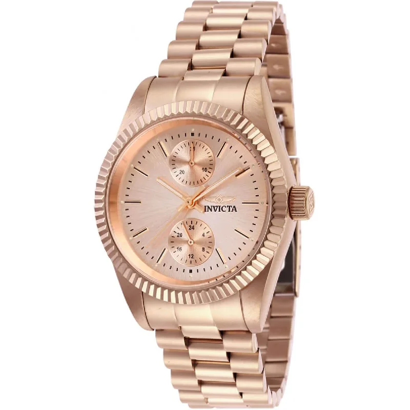 Watches with a luxurious look Invicta Women's Quartz Watch - Specialty Rose Gold Ion Plated Bracelet | 29450 Watches with a luxurious look Invicta Women's Quartz Watch - Specialty Rose Gold Ion Plated Bracelet | 29450