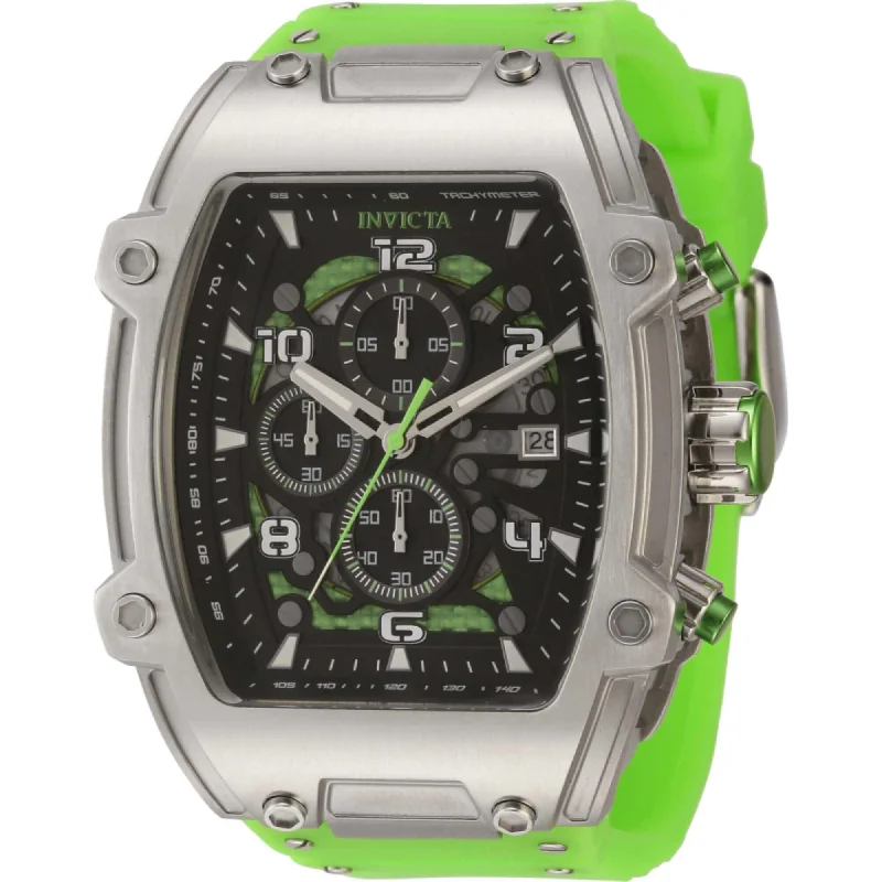Women's dress watches with elegant straps Invicta Men's Watch - S1 Rally Diablo Black and Green Dial Silicone Strap | 42346 Women's dress watches with elegant straps Invicta Men's Watch - S1 Rally Diablo Black and Green Dial Silicone Strap | 42346