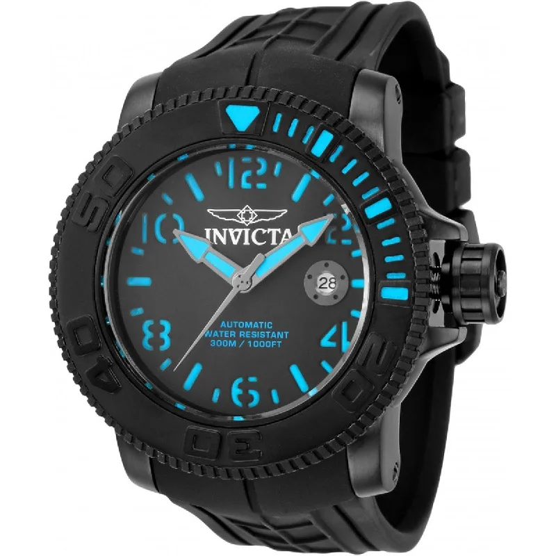Watches made for exclusive collectors Invicta Men's Watch - Sea Hunter Automatic Power Reserve Black Rubber Strap | 34777 Watches made for exclusive collectors Invicta Men's Watch - Sea Hunter Automatic Power Reserve Black Rubber Strap | 34777