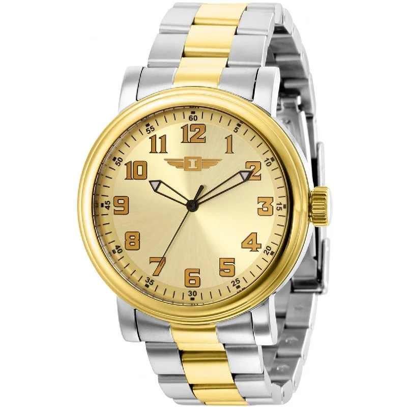 Watches with classic style for timeless appeal Invicta Men's Watch - I by Invicta Gold Tone Dial Stainless Steel Bracelet | IBI36458 Watches with classic style for timeless appeal Invicta Men's Watch - I by Invicta Gold Tone Dial Stainless Steel Bracelet | IBI36458