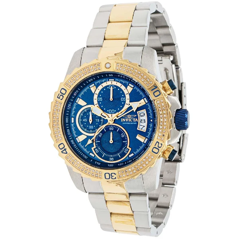 stylish watches for casual wear Invicta Men's Quartz Watch - Pro Diver Chronograph Date Display White Diamond | 38001 stylish watches for casual wear Invicta Men's Quartz Watch - Pro Diver Chronograph Date Display White Diamond | 38001