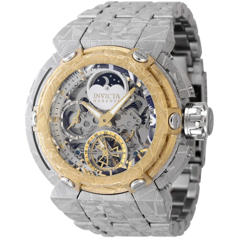 Watches with adjustable straps for a perfect fit Invicta Men's Watch - Coalition Forces Automatic Silver and Gold Tone Dial | 47705 Watches with adjustable straps for a perfect fit Invicta Men's Watch - Coalition Forces Automatic Silver and Gold Tone Dial | 47705