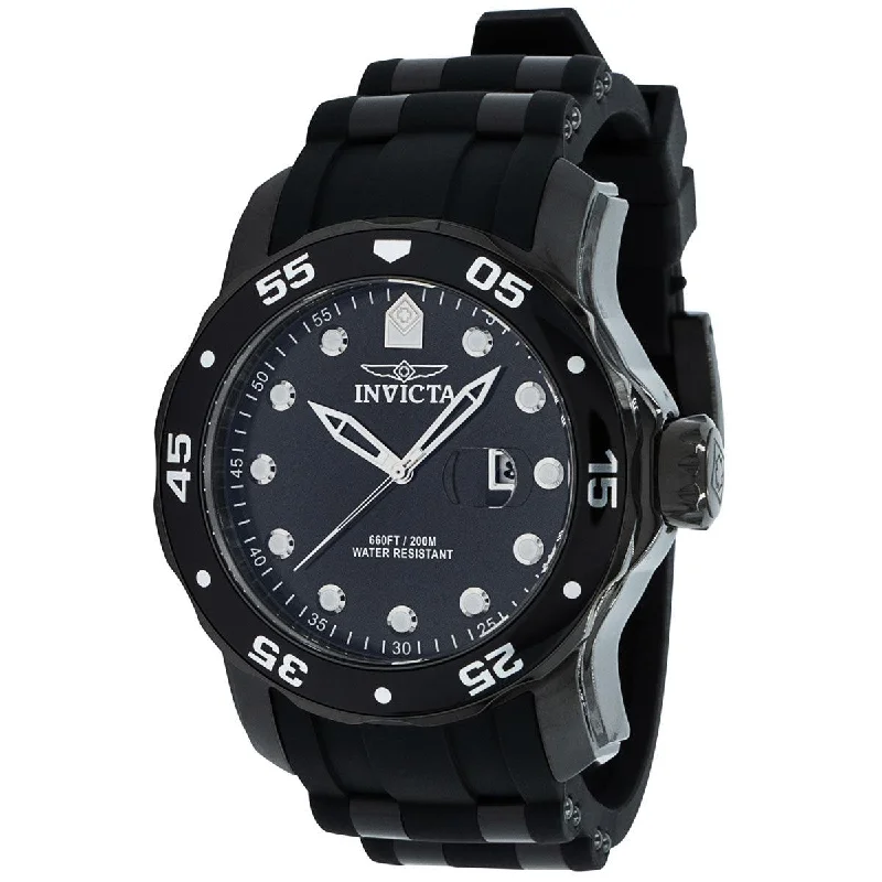 stylish watches for casual wear Invicta Men's Quartz Watch - Pro Diver Rotating Bezel Black Dial Strap Dive | 39413 stylish watches for casual wear Invicta Men's Quartz Watch - Pro Diver Rotating Bezel Black Dial Strap Dive | 39413