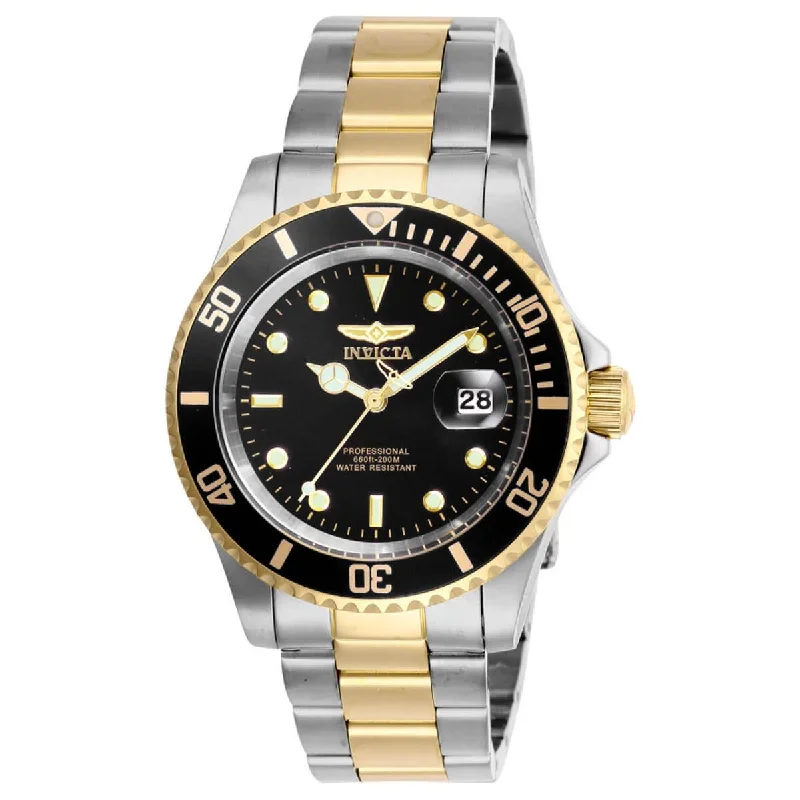 designer watches for special occasions Invicta Men's Quartz Watch - Pro Diver Black Dial Two Tone Bracelet | 26973 designer watches for special occasions Invicta Men's Quartz Watch - Pro Diver Black Dial Two Tone Bracelet | 26973