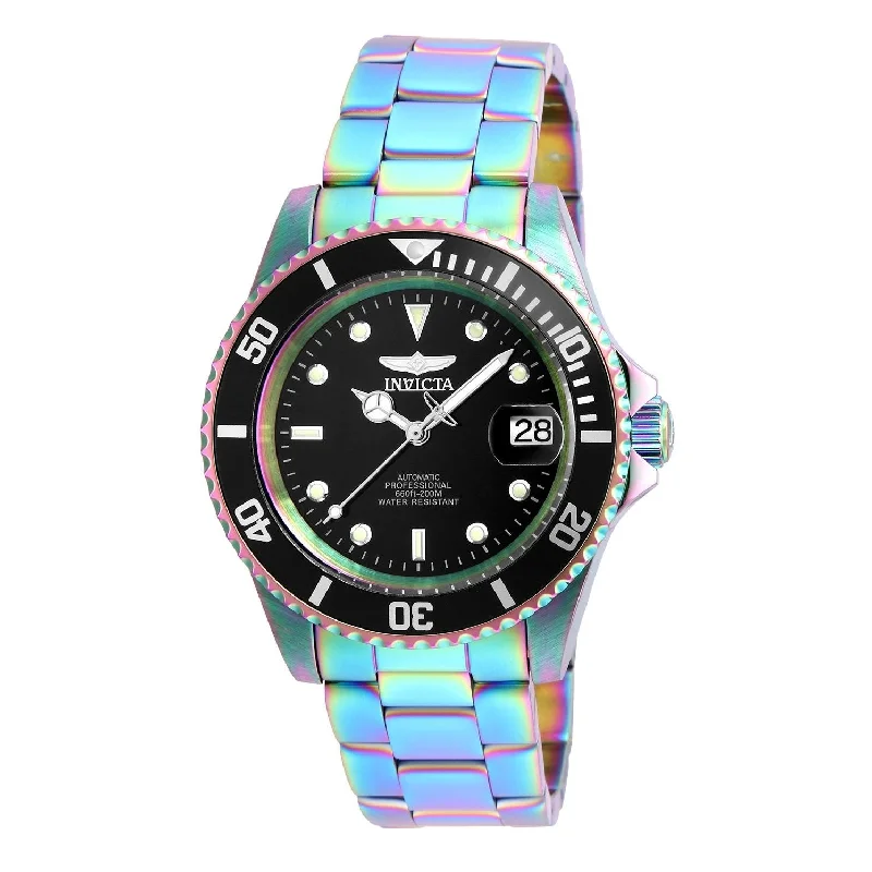 designer watches for special occasions Invicta Men's 26600 Pro Diver Automatic Iridescent Stainless Steel Watch designer watches for special occasions Invicta Men's 26600 Pro Diver Automatic Iridescent Stainless Steel Watch