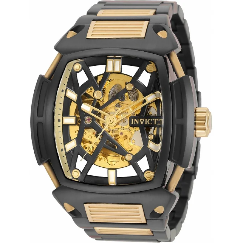 designer watches for special occasions Invicta Men's Automatic Watch - S1 Rally Diablo Black and Gold Skeleton Dial | 34636 designer watches for special occasions Invicta Men's Automatic Watch - S1 Rally Diablo Black and Gold Skeleton Dial | 34636