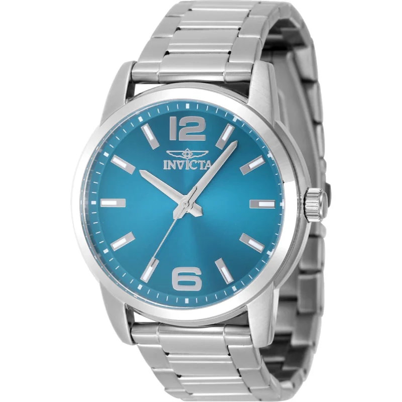 Watches for special occasions Invicta Men's Watch - Celestial Quartz Light Blue Dial Silver Steel Bracelet | 48495 Watches for special occasions Invicta Men's Watch - Celestial Quartz Light Blue Dial Silver Steel Bracelet | 48495