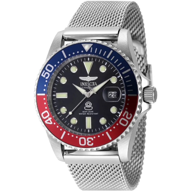 minimalistic watches for men with leather bands Invicta Men's Watch - Pro Diver Rotating Bezel Silver Steel Bracelet Dive | 48215 minimalistic watches for men with leather bands Invicta Men's Watch - Pro Diver Rotating Bezel Silver Steel Bracelet Dive | 48215