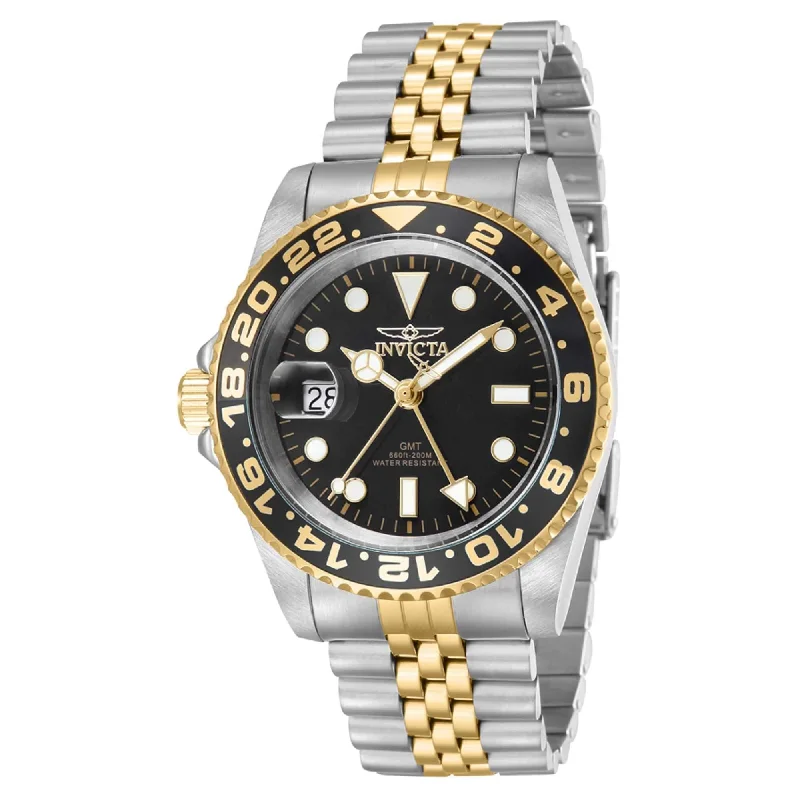 Watches with a stylish look Invicta Men's Watch - Pro Diver Date Display Black Bezel Two Tone Bracelet | 43974 Watches with a stylish look Invicta Men's Watch - Pro Diver Date Display Black Bezel Two Tone Bracelet | 43974