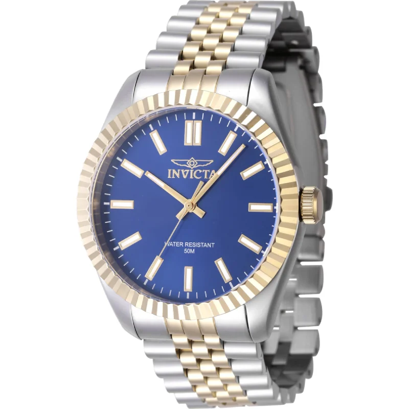 stylish watches for casual wear Invicta Men's Watch - Specialty Blue Dial Two Tone Steel Bracelet Quartz | 47486 stylish watches for casual wear Invicta Men's Watch - Specialty Blue Dial Two Tone Steel Bracelet Quartz | 47486