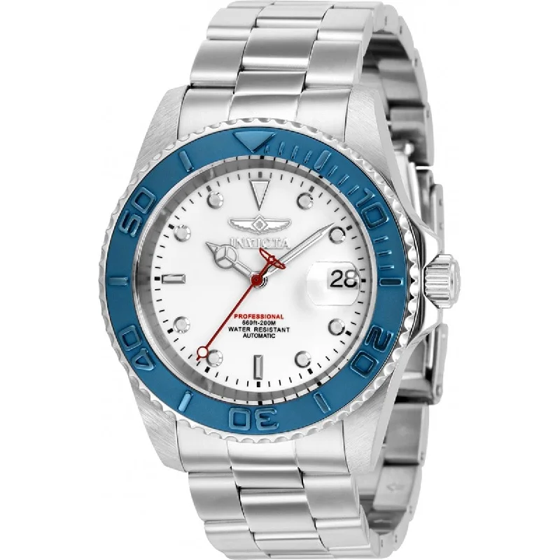 Watches for special occasions Invicta Men's Automatic Watch - Pro Diver Silver Dial Silver Steel Bracelet | 36757 Watches for special occasions Invicta Men's Automatic Watch - Pro Diver Silver Dial Silver Steel Bracelet | 36757