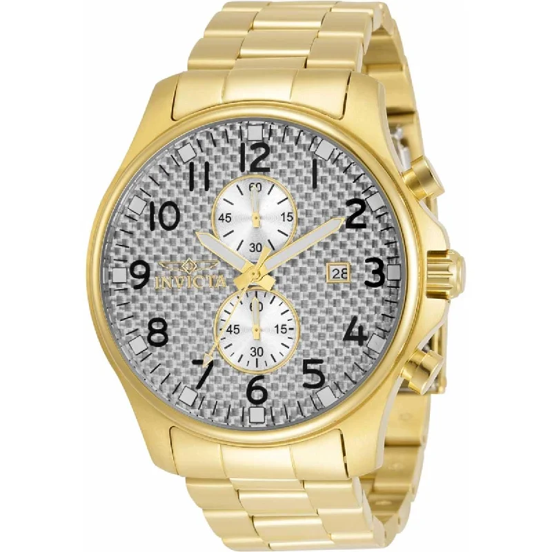 elegant dress watches for formal events Invicta Men's Chronograph Watch - Specialty Silver Carbon Fiber Dial Bracelet | 34032 elegant dress watches for formal events Invicta Men's Chronograph Watch - Specialty Silver Carbon Fiber Dial Bracelet | 34032