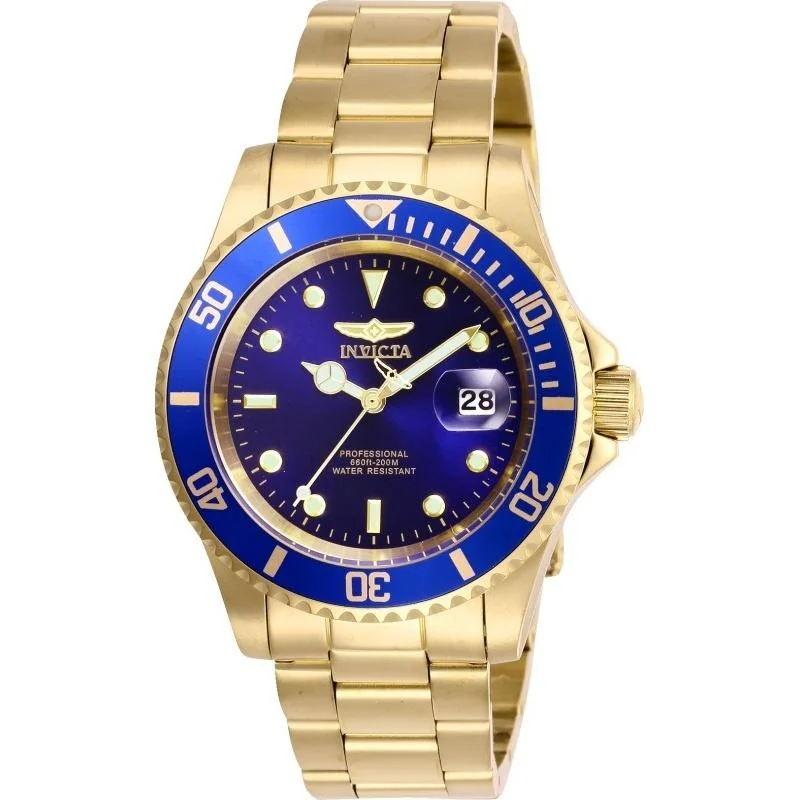 Watches with adjustable straps for a perfect fit Invicta Men's 26974 Pro Diver Gold-Tone Stainless Steel Watch Watches with adjustable straps for a perfect fit Invicta Men's 26974 Pro Diver Gold-Tone Stainless Steel Watch