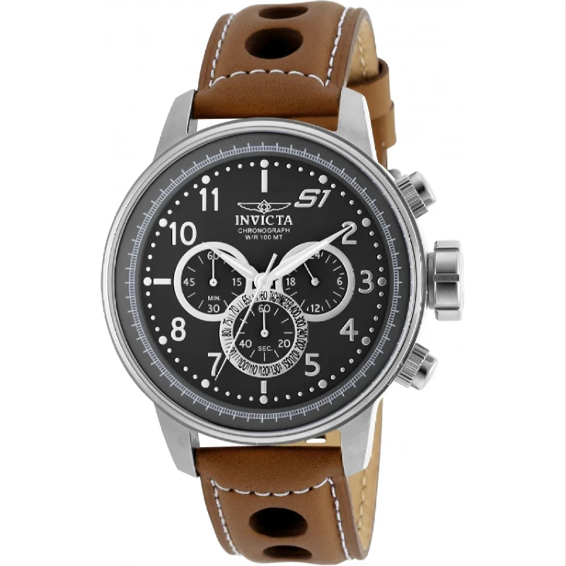 Watches with classic style for timeless appeal Invicta Men's 90102 S1 Rally Brown Leather Watch Watches with classic style for timeless appeal Invicta Men's 90102 S1 Rally Brown Leather Watch