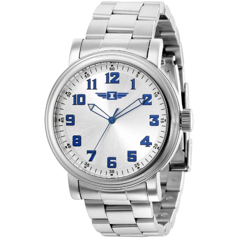 Watches with leather straps and quick release clasps Invicta Men's Watch - I by Invicta Quartz Silver Stainless Steel Bracelet | IBI36457 Watches with leather straps and quick release clasps Invicta Men's Watch - I by Invicta Quartz Silver Stainless Steel Bracelet | IBI36457