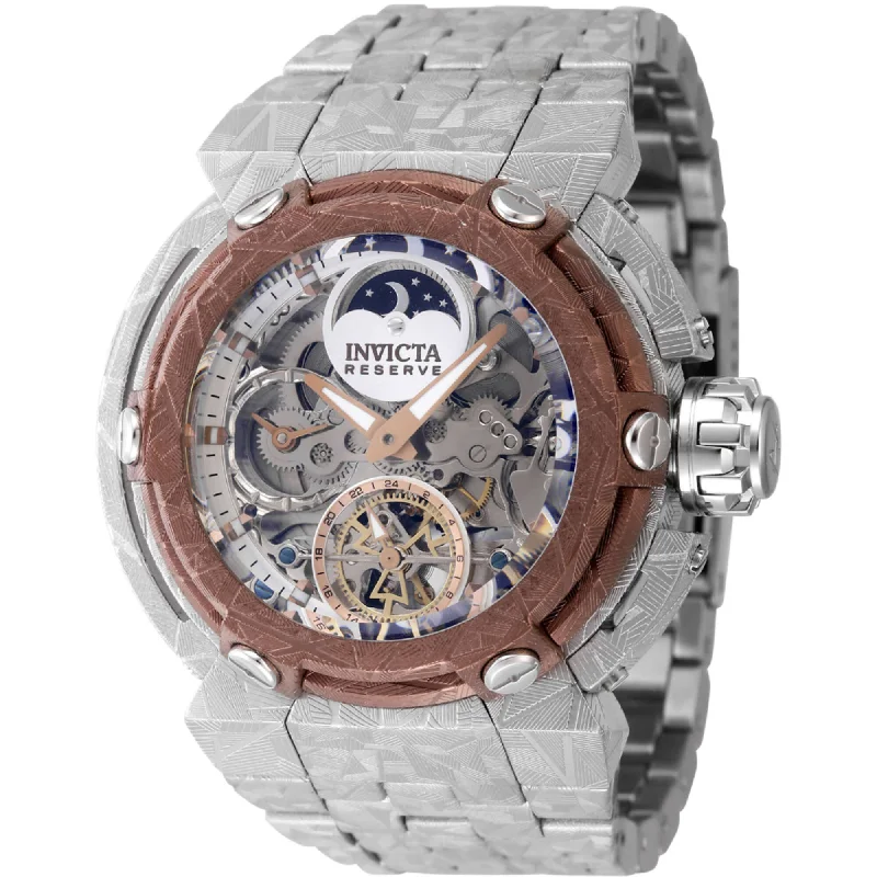 Formal watches for business people Invicta Men's Watch - Coalition Forces Silver, Brown, Rose Gold Dial | 47706 Formal watches for business people Invicta Men's Watch - Coalition Forces Silver, Brown, Rose Gold Dial | 47706