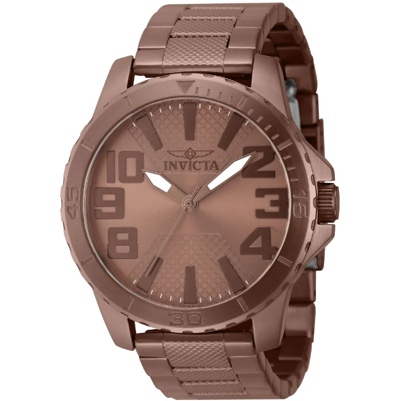 designer watches for special occasions Invicta Men's Watch - Speedway Quartz Brown Plated Stainless Steel Bracelet | 46303 designer watches for special occasions Invicta Men's Watch - Speedway Quartz Brown Plated Stainless Steel Bracelet | 46303