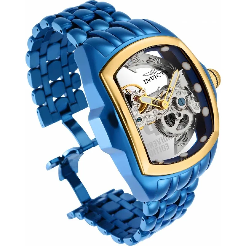 Modern design square dial watches Invicta Men's Automatic Watch - Lupah Ghost Bridge Transparent Dial Bracelet | 36420 Modern design square dial watches Invicta Men's Automatic Watch - Lupah Ghost Bridge Transparent Dial Bracelet | 36420
