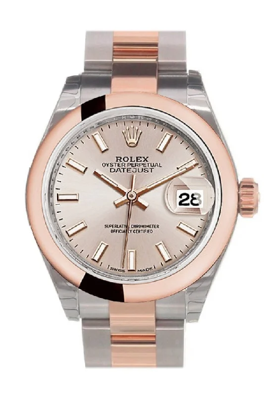Formal watches for business people   Rolex Datejust 28 Sundust Dial Ladies Watch 279161 NP
