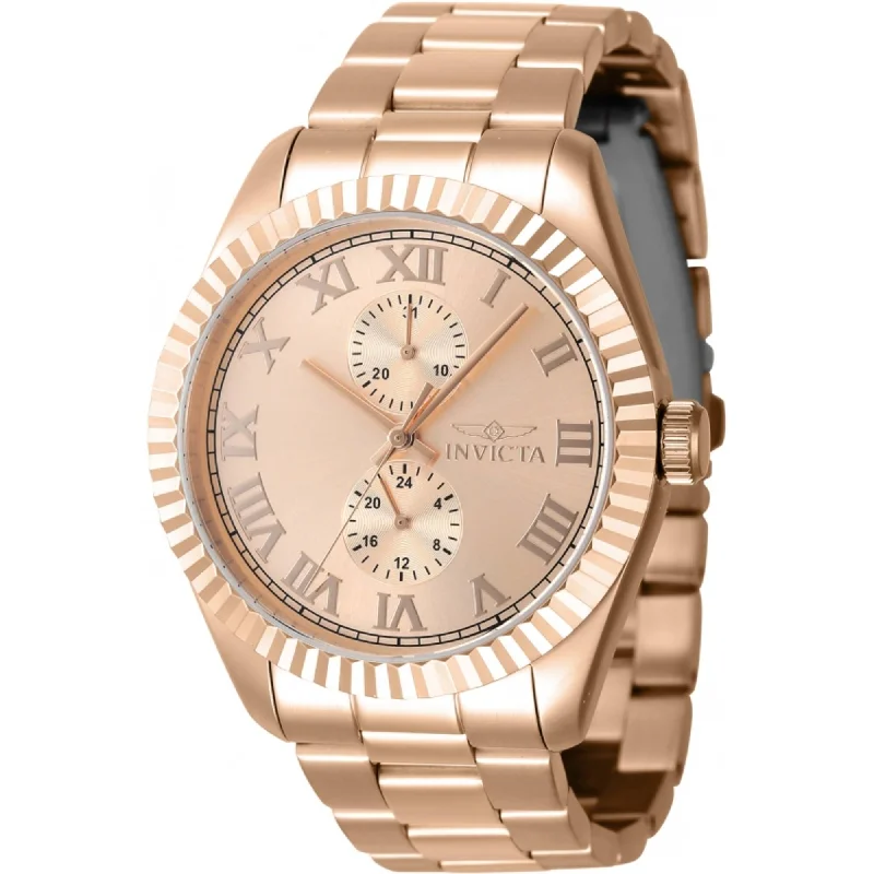 Watches for daily wear Invicta Men's Watch - Specialty Quartz Rose Gold Stainless Steel Bracelet | 47433 Watches for daily wear Invicta Men's Watch - Specialty Quartz Rose Gold Stainless Steel Bracelet | 47433