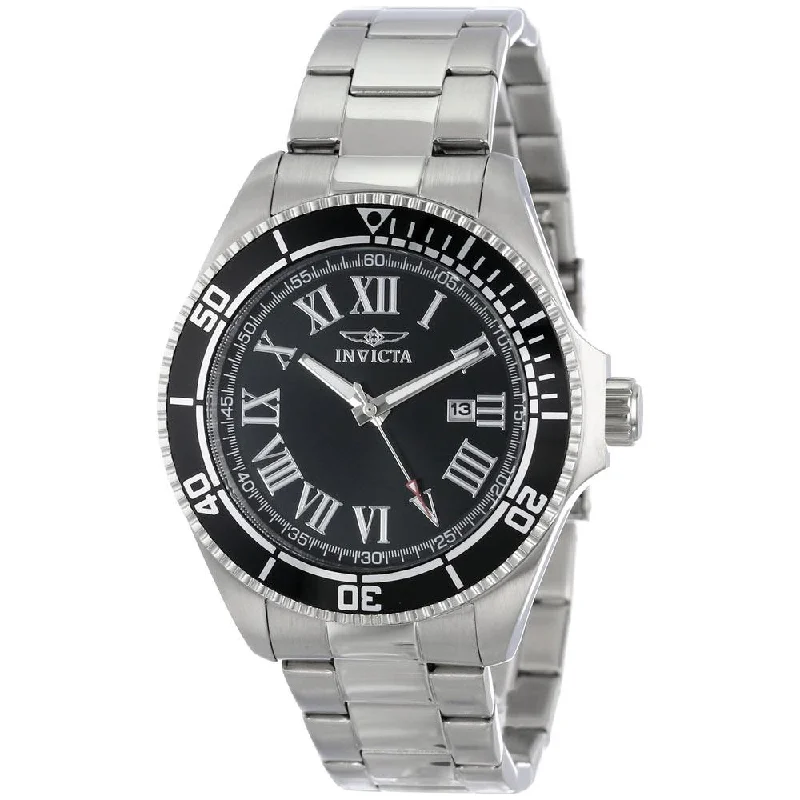 Women's dress watches with elegant straps Invicta 14998 Men's Pro Diver Black Dial Stainless Steel Bracelet Watch Women's dress watches with elegant straps Invicta 14998 Men's Pro Diver Black Dial Stainless Steel Bracelet Watch