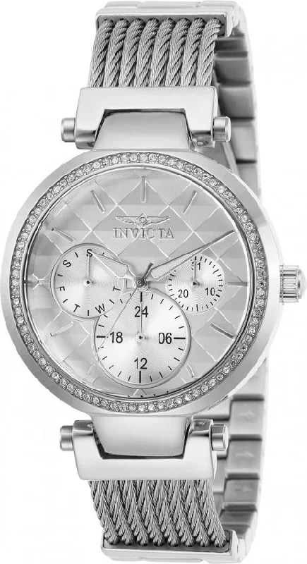 Watches with a sophisticated look   Invicta Women's 28915 Angel Silver Watch