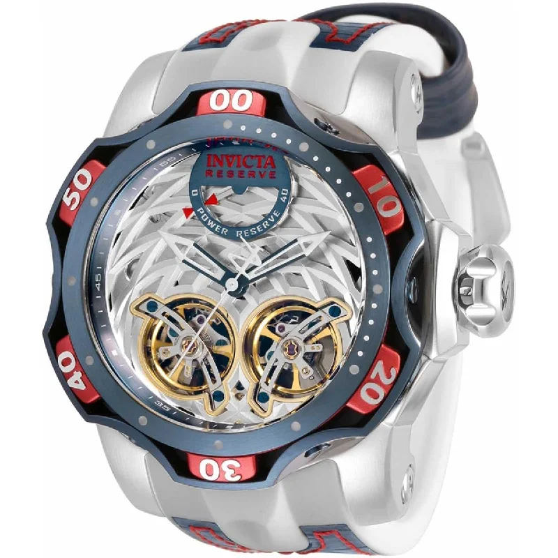 Watches with a stylish look Invicta Men's Automatic Watch - Reserve Venom White and Blue Strap Dive | 34470 Watches with a stylish look Invicta Men's Automatic Watch - Reserve Venom White and Blue Strap Dive | 34470