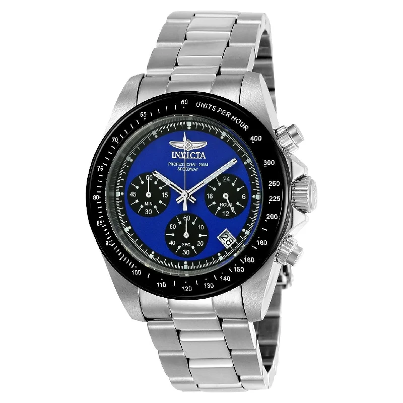 Watches with adjustable straps for a perfect fit Invicta Men's 23122 Speedway Stainless Steel Watch Watches with adjustable straps for a perfect fit Invicta Men's 23122 Speedway Stainless Steel Watch