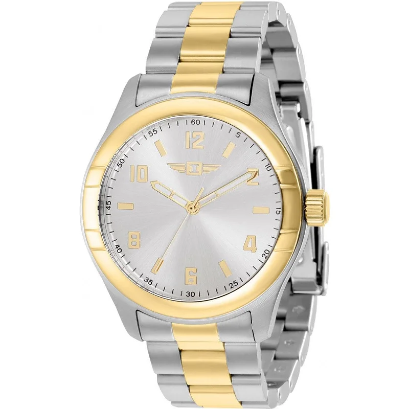 Formal watches for business people Invicta Men's Watch - I by Invicta Silver and Yellow Gold Steel Bracelet | IBI36466 Formal watches for business people Invicta Men's Watch - I by Invicta Silver and Yellow Gold Steel Bracelet | IBI36466