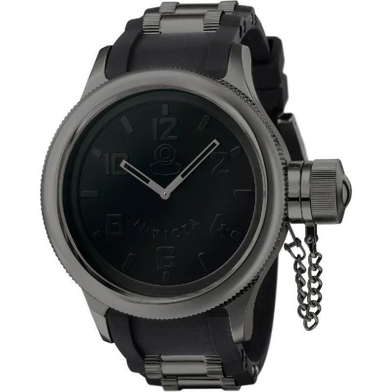 Watches with a luxurious look Invicta Men's Quartz Watch - Specialty Russian Diver Black Ceramic Dial Strap | 0394 Watches with a luxurious look Invicta Men's Quartz Watch - Specialty Russian Diver Black Ceramic Dial Strap | 0394