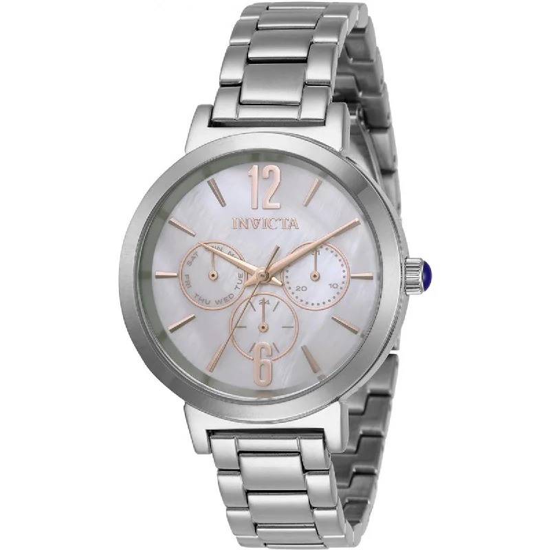 Vintage style quartz watches Invicta Women's Quartz Watch - Angel Silver Dial Stainless Steel Bracelet | 31082 Vintage style quartz watches Invicta Women's Quartz Watch - Angel Silver Dial Stainless Steel Bracelet | 31082