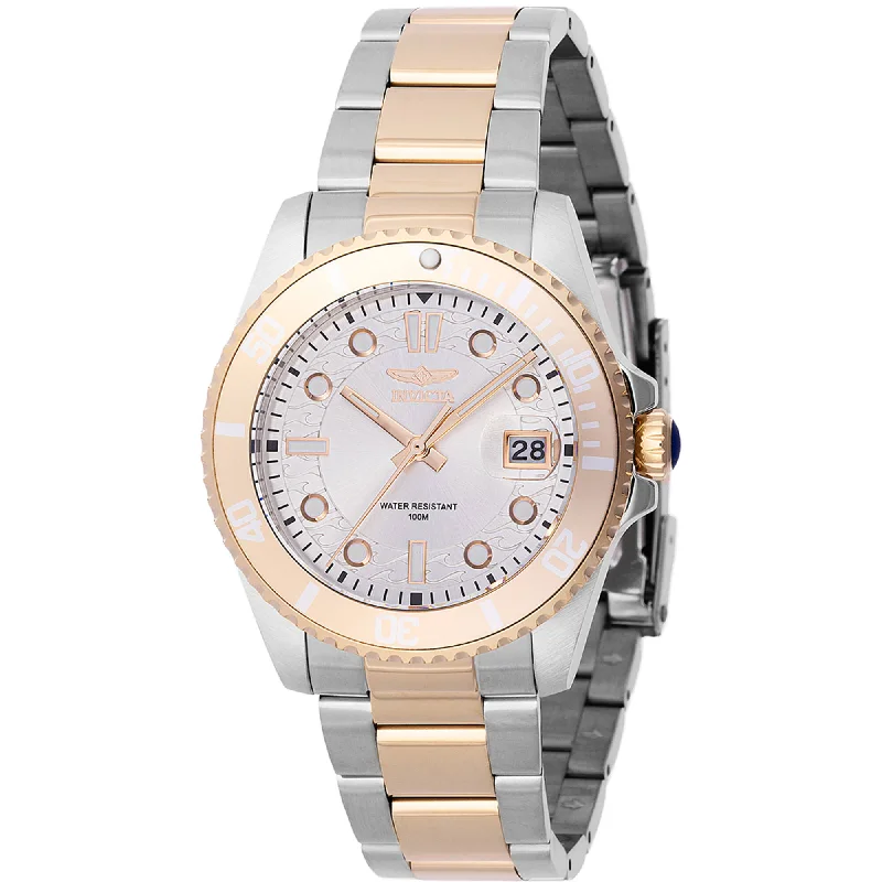 women’s watches with interchangeable bands Invicta Women's Watch - Pro Diver Two Tone Yellow Gold, Silver Tone Bracelet | 46691 women’s watches with interchangeable bands Invicta Women's Watch - Pro Diver Two Tone Yellow Gold, Silver Tone Bracelet | 46691