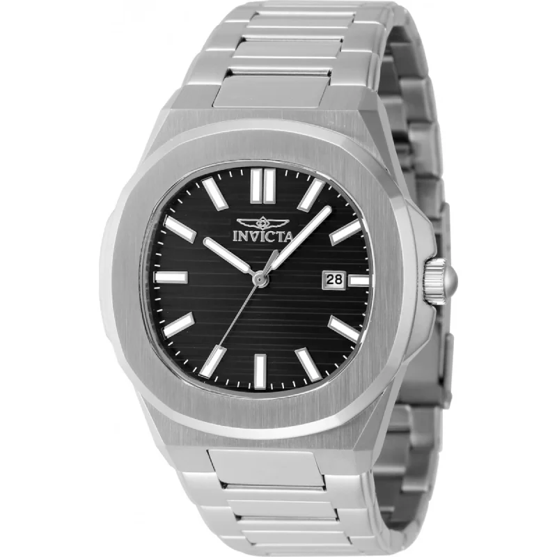 Watches made for exclusive collectors Invicta Men's Watch - Speedway Quartz Black Dial Stainless Steel Bracelet | 48319 Watches made for exclusive collectors Invicta Men's Watch - Speedway Quartz Black Dial Stainless Steel Bracelet | 48319