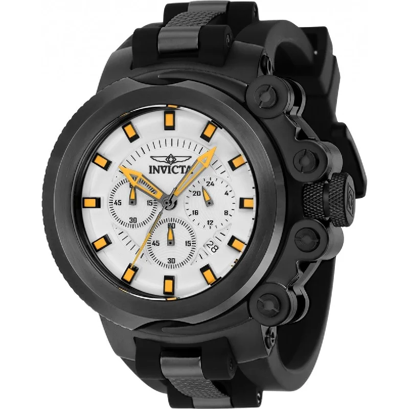 Watches with classic style for timeless appeal Invicta Men's Quartz Watch - Coalition Forces Chronograph White Dial Strap | 38375 Watches with classic style for timeless appeal Invicta Men's Quartz Watch - Coalition Forces Chronograph White Dial Strap | 38375